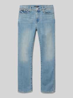 Polo Ralph Lauren Teens Slim fit jeans met labeldetail model 'SULLIVAN'