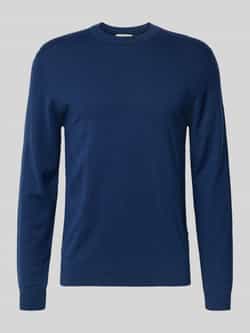 Casual friday Regular fit gebreide pullover met kasjmier model 'Halfdan'