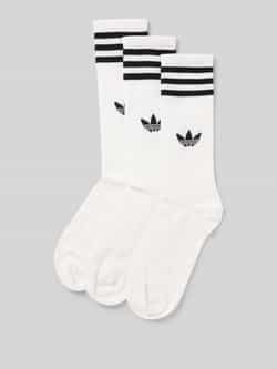 adidas Originals Sokken met labelprint in een set van 3 paar