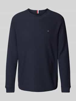 Tommy Hilfiger Regular fit shirt met lange mouwen en labelstitching