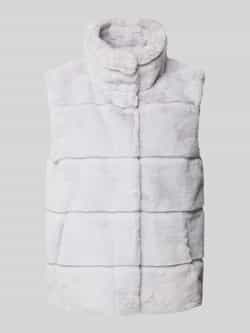 Monari Regular fit gilet met opstaande kraag