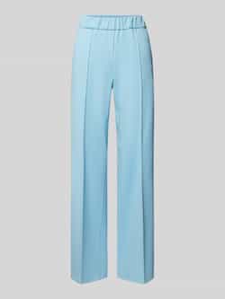 BRAX Wide leg stoffen broek met vaste persplooien model 'Style.Maine'