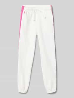 Polo Ralph Lauren Kids Regular fit sweatpants met labelstitching