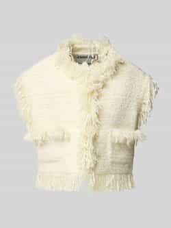 Essentiel Antwerp Comfort fit gilet met viscose model 'ISHANI-I1SA'