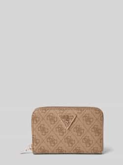 Guess Beige Laurel Portemonnee Kaarthouder Vrouwen Beige Dames