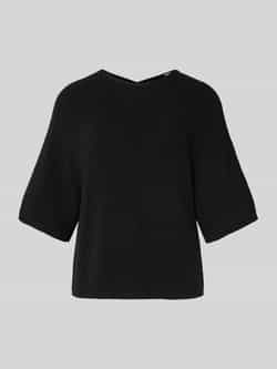 Ichi Gebreide pullover met 3 4-mouwen model 'CODY'