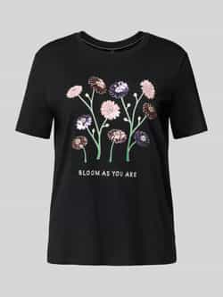 Only Regular fit T-shirt van puur katoen model 'KITA'