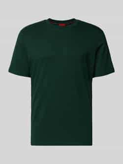 HUGO Regular fit T-shirt van puur katoen model 'DERO'