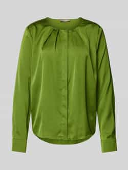 Christian Berg Woman Selection Regular fit blouse met blinde knoopsluiting