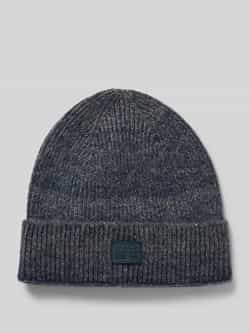 G-Star Raw Beanie met labelpatch en wol model 'Geffo'