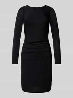 Jake*s Cocktail Knielange cocktailjurk met strass-steentjes