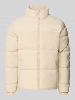 Blend Gewatteerd jack met opstaande kraag en steekzakken