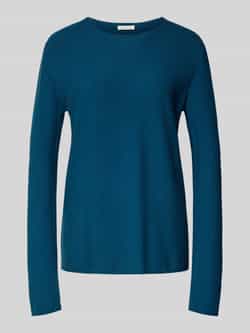 Tom Tailor Regular fit gebreide pullover van een mix van katoen en viscose
