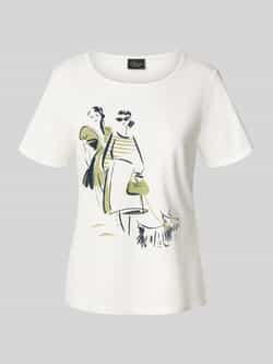 S.Oliver BLACK LABEL Regular fit T-shirt van puur katoen