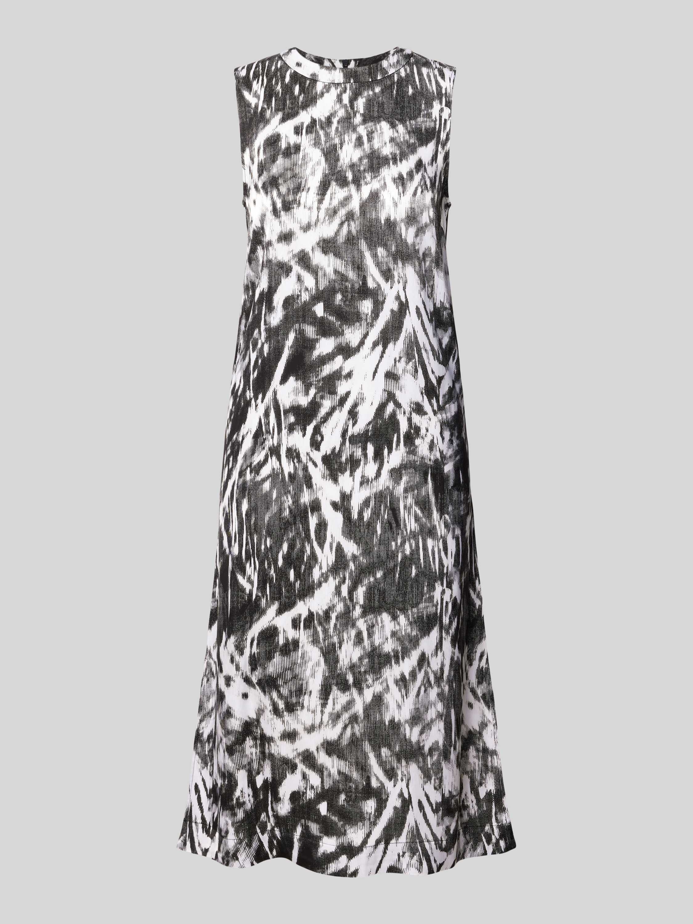 Esprit Midi-jurk met ronde hals