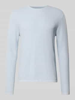 Jack & jones Gebreide pullover met geribde ronde hals model 'GEORGE'