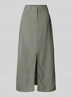 Soyaconcept Linnen rok met loopsplit model 'Ina'