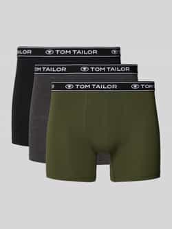 Tom Tailor Boxershort Buffer met perfecte pasvorm voor elke dag (3 stuks)