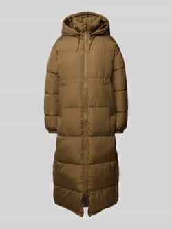 Vero Moda Gewatteerde lange jas met afneembare capuchon model 'KLEA'