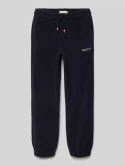 Tommy Hilfiger Teens Sweatpants met logostitching model 'POLAR'