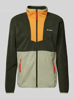 Columbia Fleecejack met labelpatch model 'SEQUOIA'