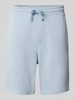 HUGO Sweatshorts met labelprint model 'Nomario'