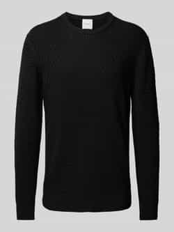 CK Calvin Klein Gebreide pullover met structuurmotief