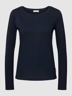 Marc O'Polo Shirt met lange mouwen van katoen met logodetail