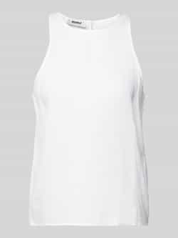 ECOALF Regular fit blousetop van linnen met ronde hals