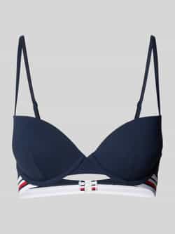 Tommy Hilfiger Push-upbikinitop met verstelbare spaghettibandjes