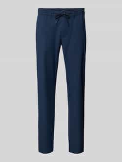 MCNEAL Tapered fit stoffen broek met elastische band