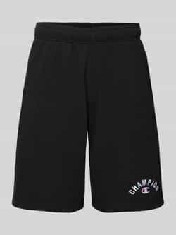 Champion Baggy fit sweatshorts met labelstitching