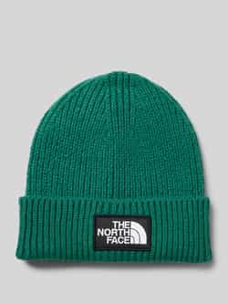 The North Face Gebreide muts met labelpatch