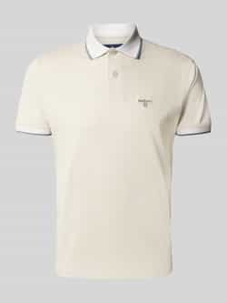 Barbour Slim fit poloshirt met labelstitching model 'Consay'