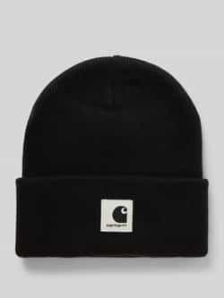 Carhartt Work In Progress Beanie met labelpatch model 'ASHLEY'