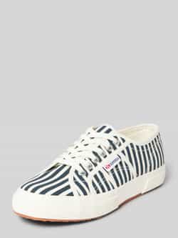 Superga Sneakers met streepmotief en labeldetail