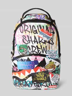 Sprayground Rugzak met motiefprint model 'SHARKS IN PARIS THE RIZZ'