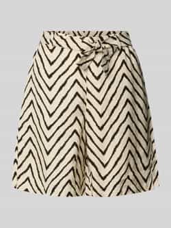 Tom Tailor Relaxed fit korte broek van een mix van linnen en viscose