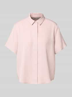 Samsøe Blouse van lyocell met blinde knoopsluiting model 'MINA'