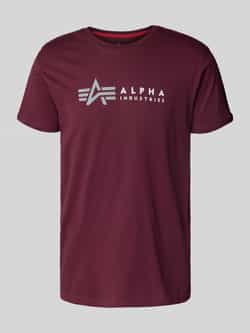 Alpha industries T-shirt met labelprint