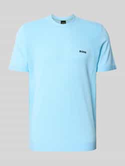 BOSS Green Regular fit T-shirt van katoenmix model 'MOMENTUM'