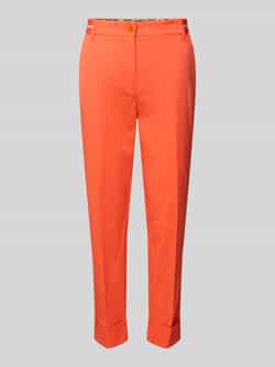 Marc Cain Regular fit broek met verkorte pasvorm en steekzakken