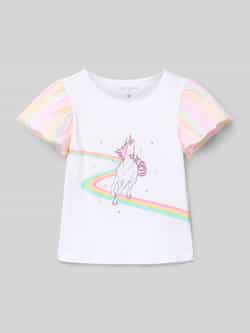 BLUE SEVEN T-shirt met motiefprint
