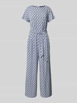 Betty Barclay Jumpsuit met strikceintuur