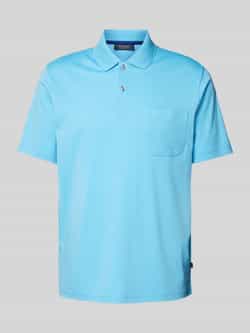 Maerz muenchen Regular fit poloshirt met borstzak