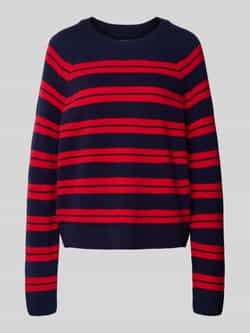 ARMEDANGELS Loose fit gebreide pullover van pure wol model 'LILIRIAA FINE STRIPES'