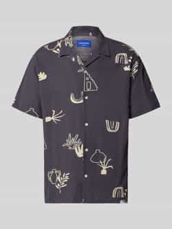 Jack & jones Regular fit vrijetijdsoverhemd met resortkraag model 'LUKE'