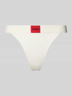HUGO underwear String Red Label met logo op de elastische tailleband