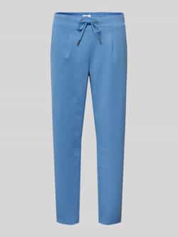 B.Young Tapered fit broek met bandplooien model 'RIZET'