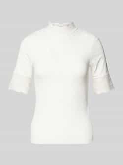 Only Slim fit T-shirt van viscosemix model 'TILDE'